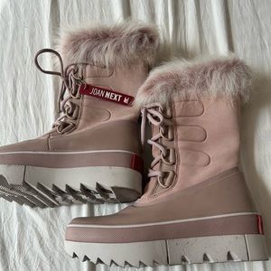 Sorel Women Joan Next Faux Fur Winter Boots